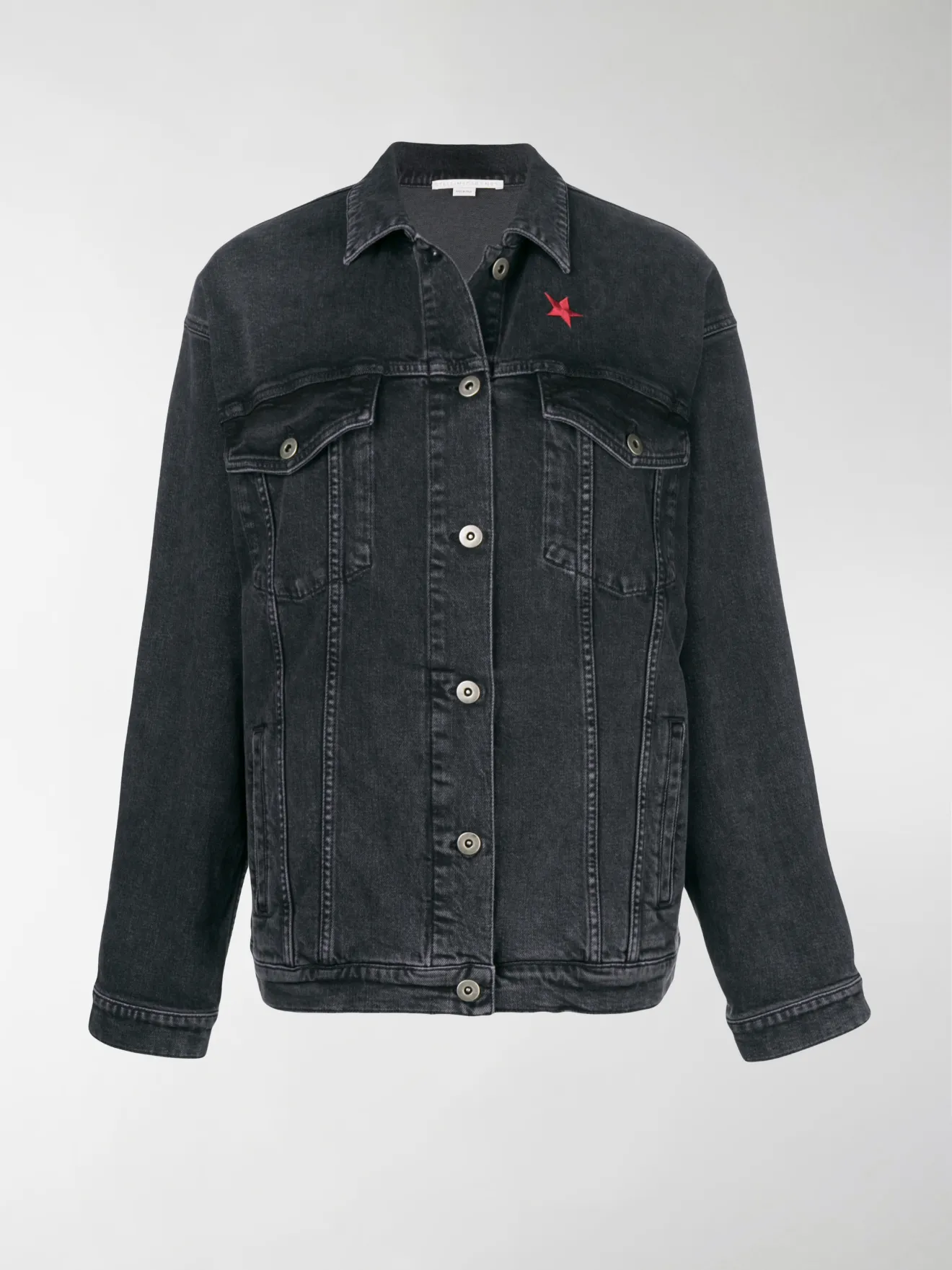 stella mccartney star denim jacket