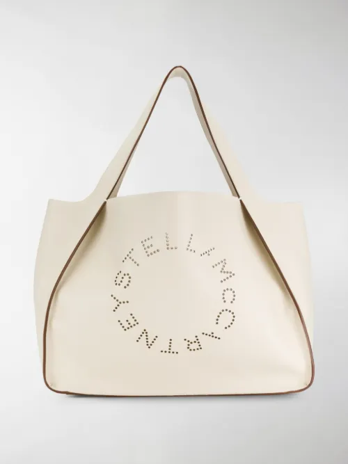 Stella McCartney - Tote con logo Stella