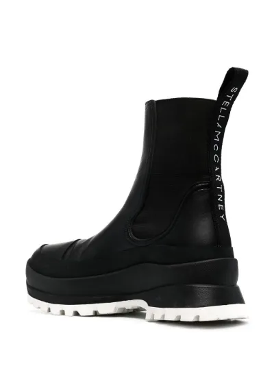 two tone ankle boots