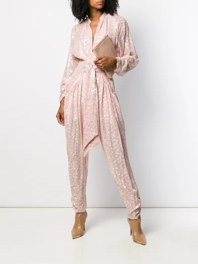 tuta reebok leopardata