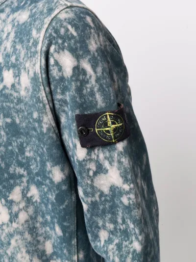 stone island tie dye sweatshirt