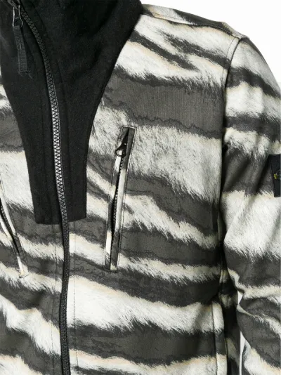stone island zebra jacket
