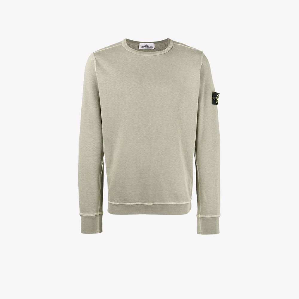 stone island brown sweatshirt