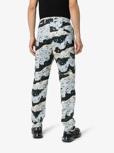stone island camo trousers