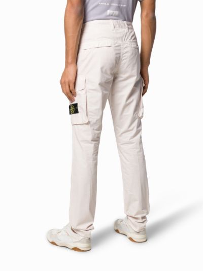 cargo trousers cream