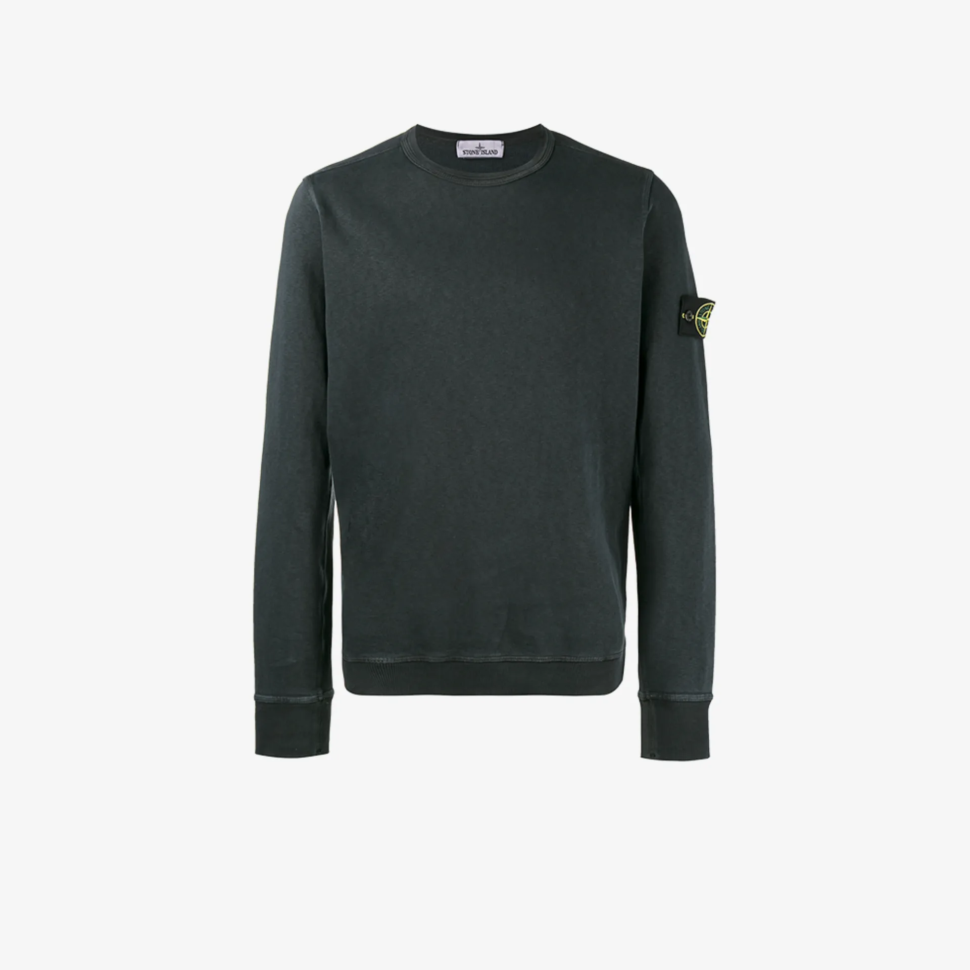 stone island sweatshirt charcoal