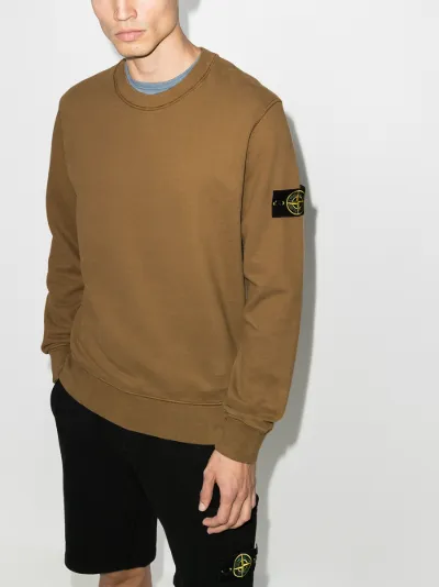 stone island khaki hoodie