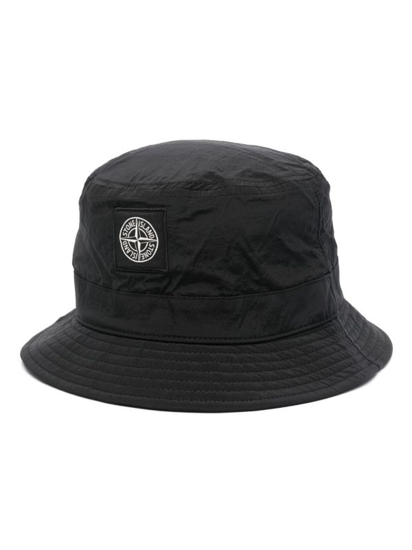 Compass-appliqué bucket hat | Stone Island | Eraldo.com