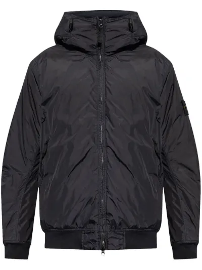 Stone Island Compass badge hooded windbreaker Eraldo UK