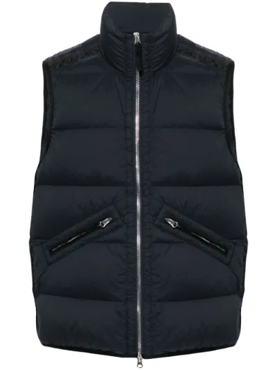 Stone Island Compass badge padded gilet Eraldo UK