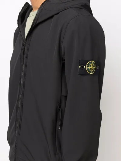 stone island zip jacket