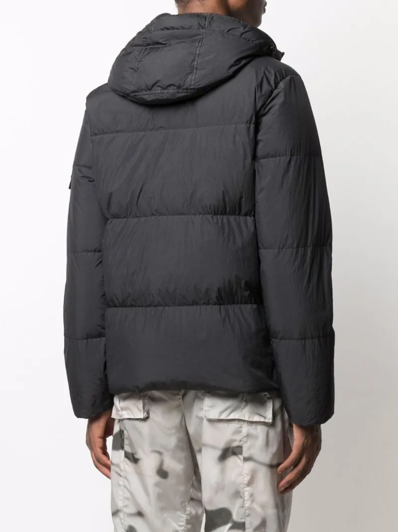 coat with compass logo