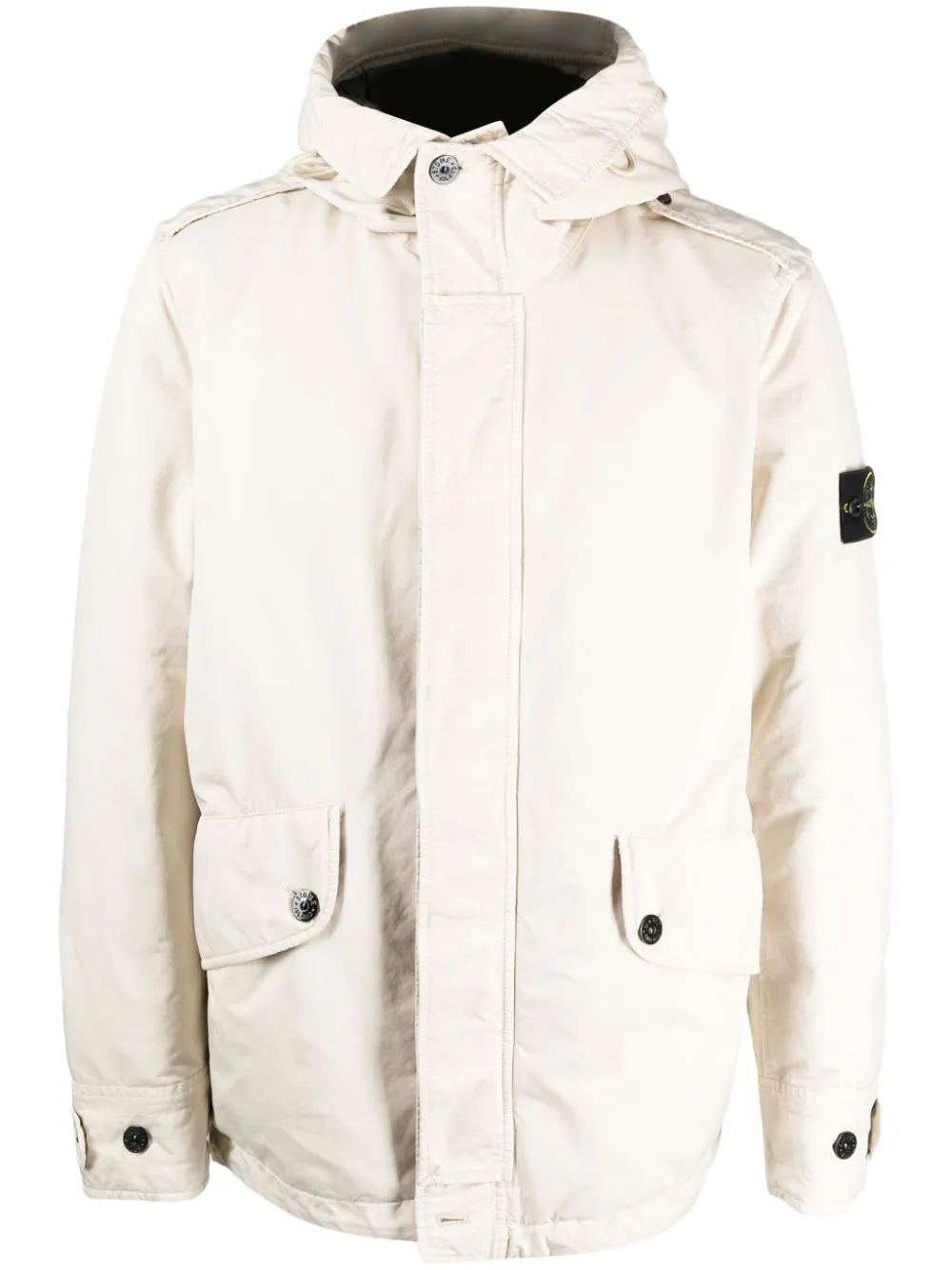 Jacket with compass store logo