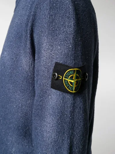 Stone Island faded effect crew neck 