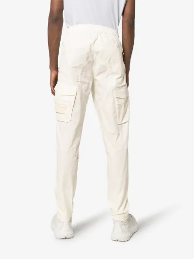 stone island white cargo pants