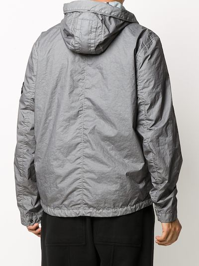 stone island rain mac