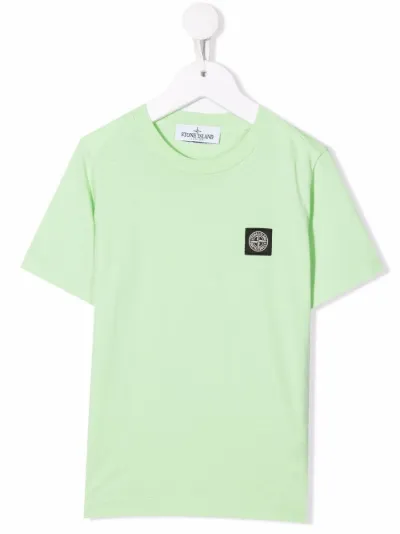 Stone Island Junior chest logo-patch 