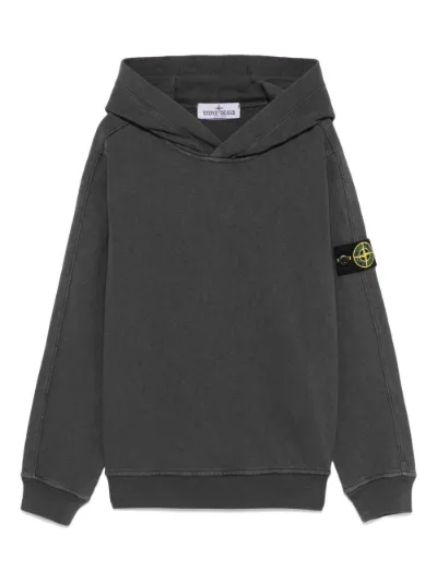 Stone Island Junior Compass badge hoodie Eraldo FK