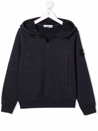 stone island half zip hoodie