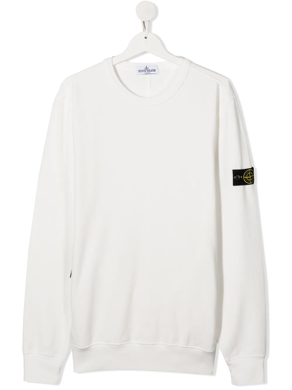 stone island basic crew neck sweatshirt