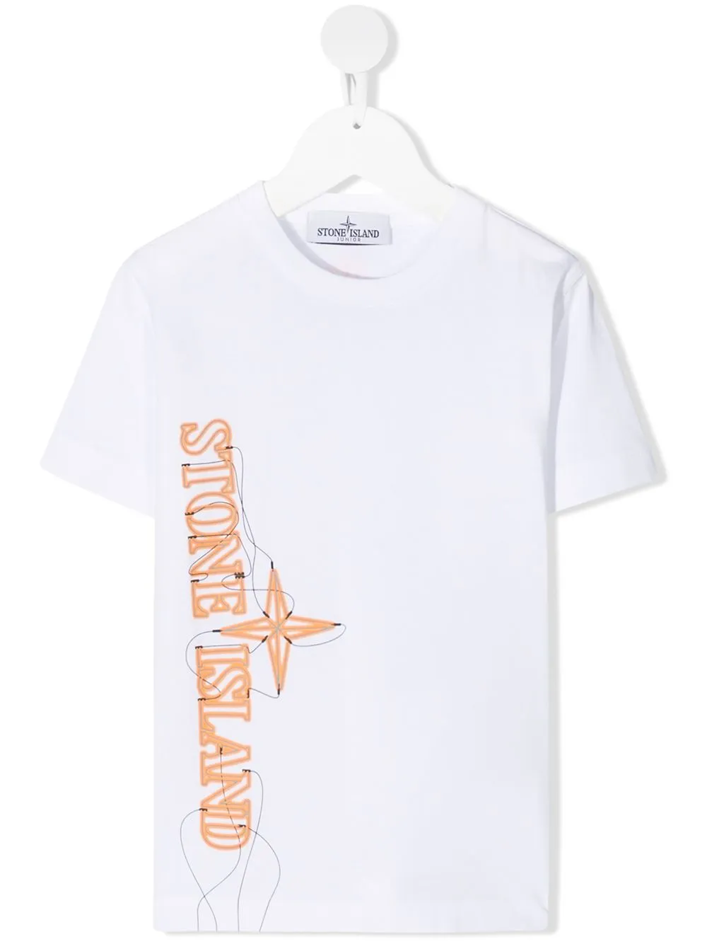 stone island printed short sleeve t shirt