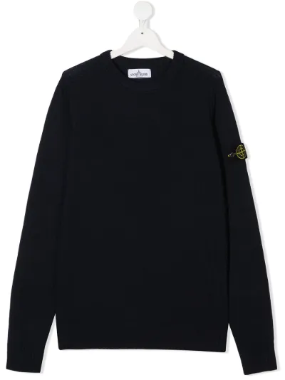 stone crew neck jumper