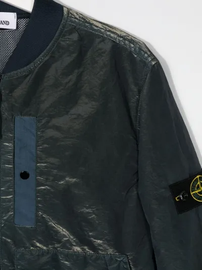 stone island junior bomber jacket