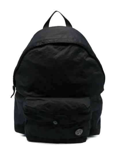 Zaino logo patch backpack Stone Island Junior Eraldo