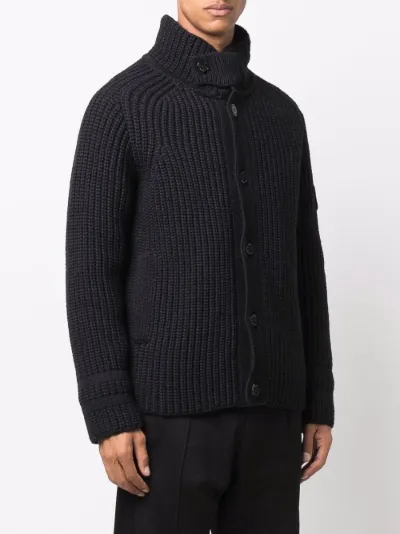 Stone Island layered knitted cardigan | Eraldo.com US