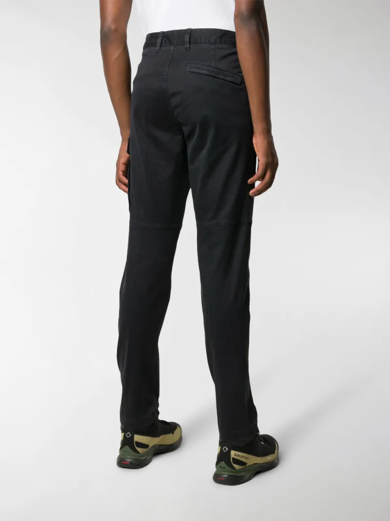 stone island badge logo cargo pant