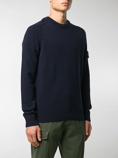 stone island neck jumper