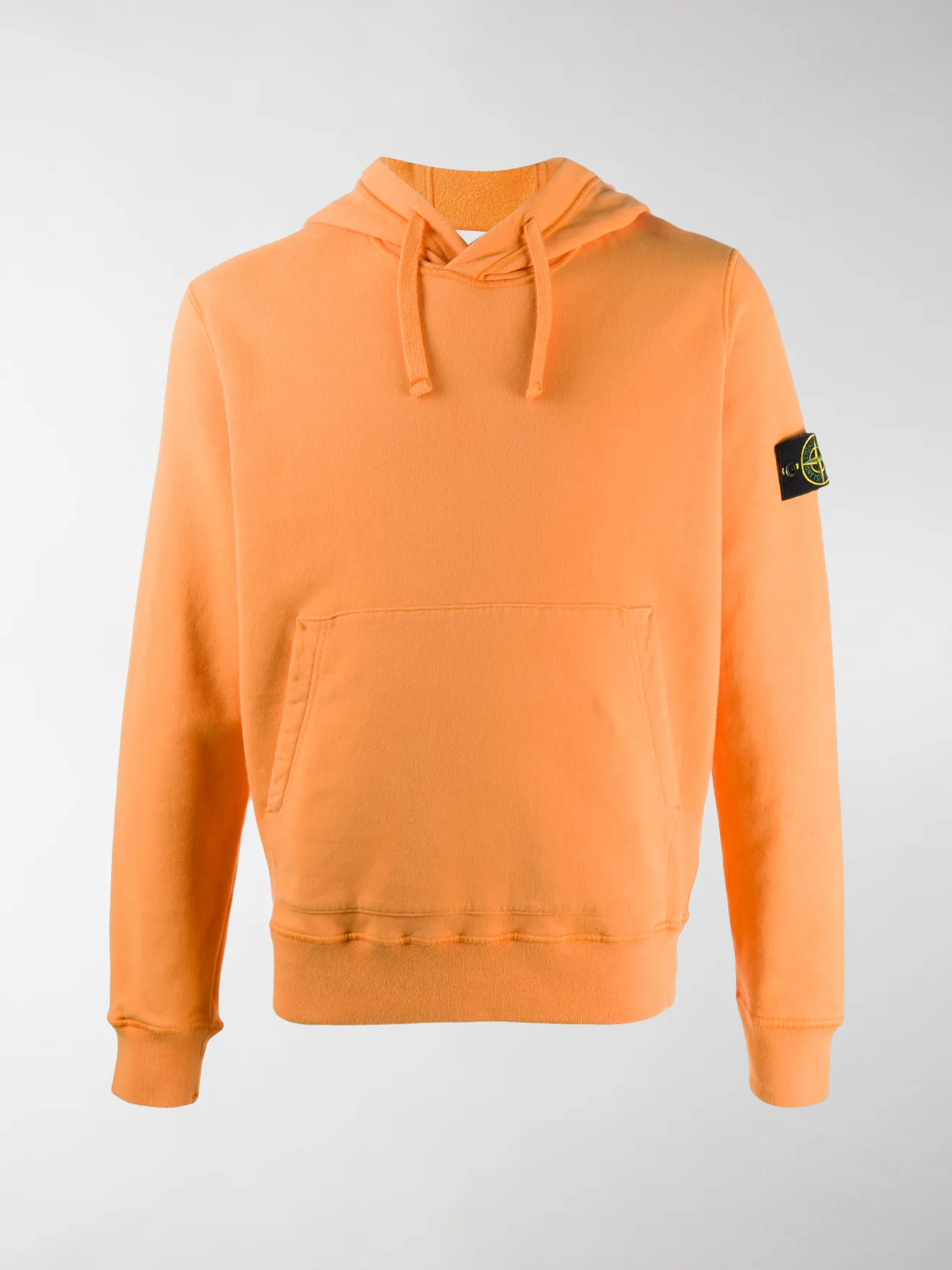orange stone island sweatshirt