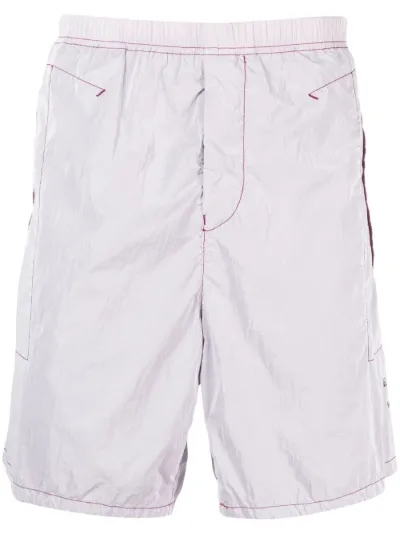 lavender stone island shorts