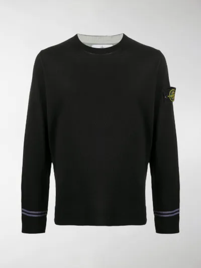 Stone Island - Maglioncino Bianco Boy - annameglio.com shop online