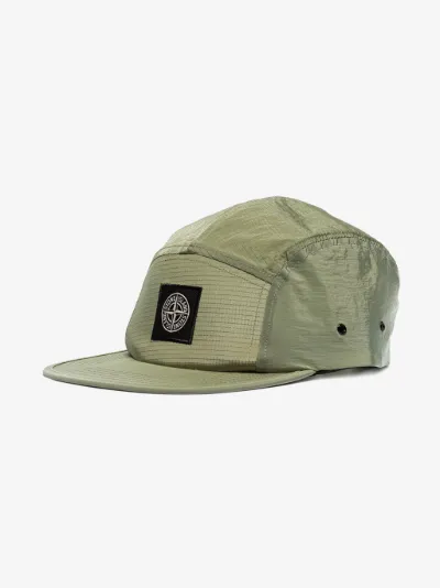 stone island cap green