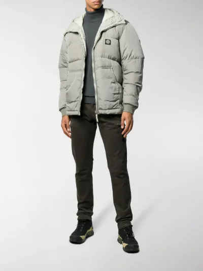 stone island metallic jacket
