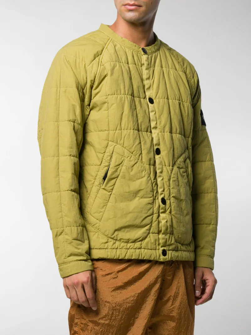 stone island quilted jacket