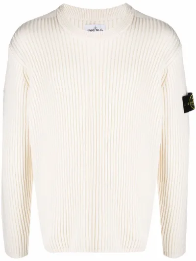 ribbed wool jumper