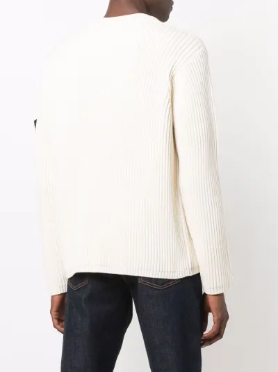 ribbed wool jumper