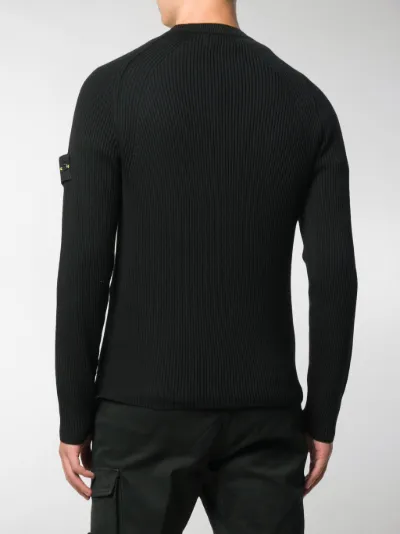 stone island roll neck sweater