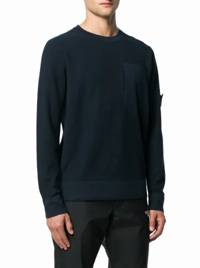 stone island pocket jumper