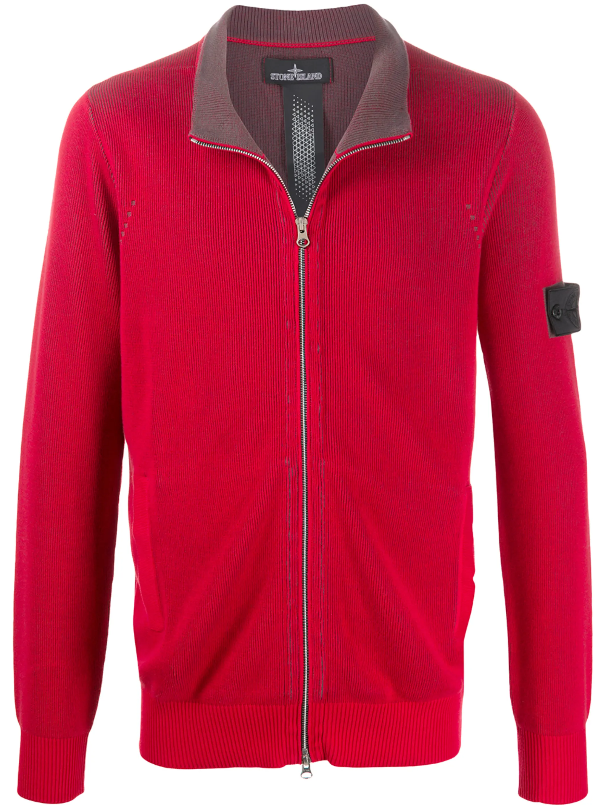 Stone Island Shadow Project logo zipped cardigan | Eraldo.com FR