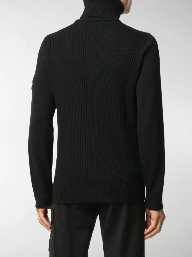 stone island wool turtleneck