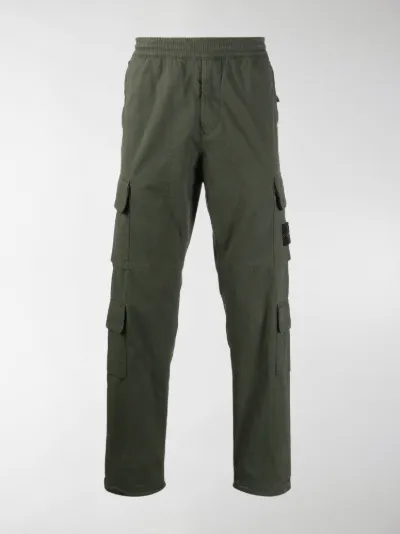 stone island slim cargo pants