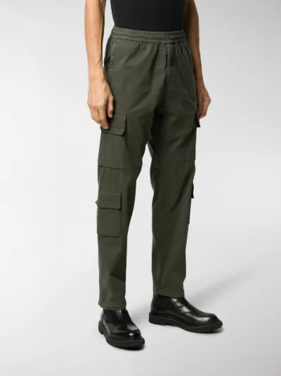 slim cargo trousers