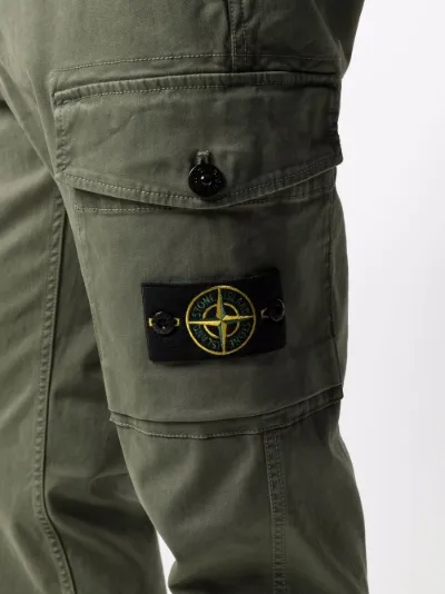 straight-leg cargo trousers 