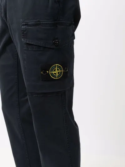 straight-leg cargo trousers 