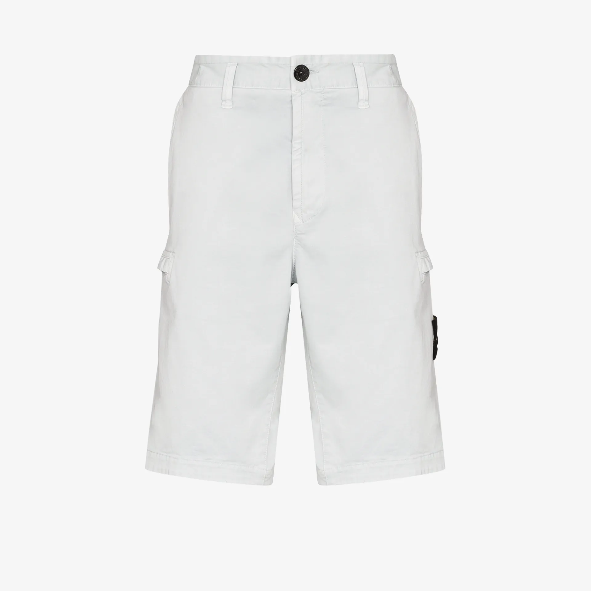 stone island cotton cargo shorts