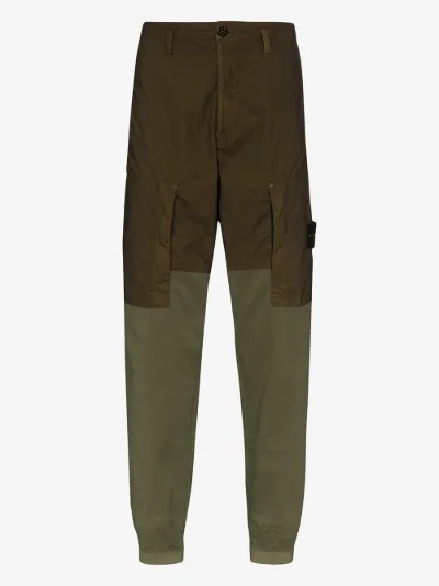 two tone cargo pants