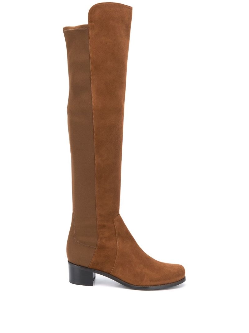 stuart weitzman brown over the knee boots